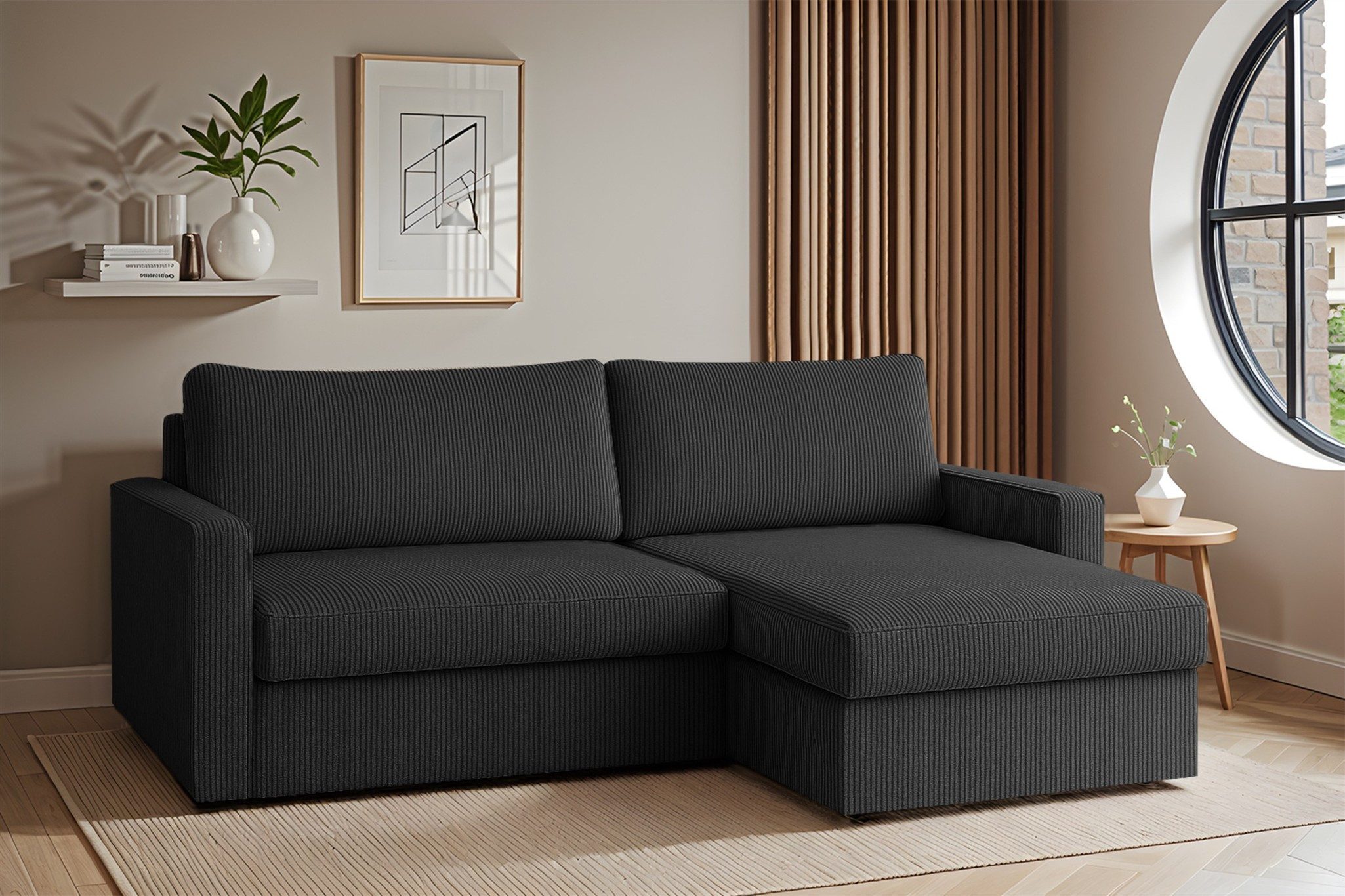 Fun Möbel Ecksofa Schlafsofa Sofa BENDIK günstig online kaufen