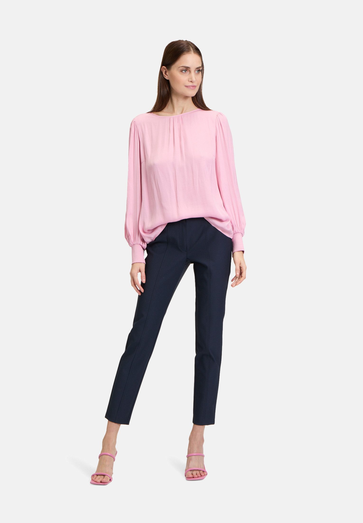 Betty Barclay Bügelfaltenhose Damen Slim Fit Material