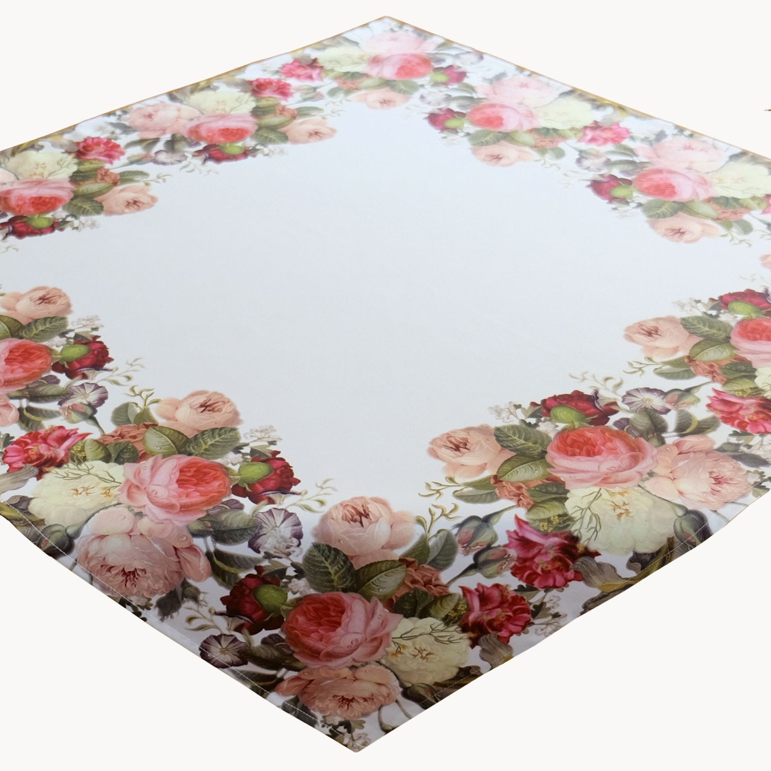 texpot Tischdecke Tischläufer Druckmotiv Rosen Frühling (1-tlg)