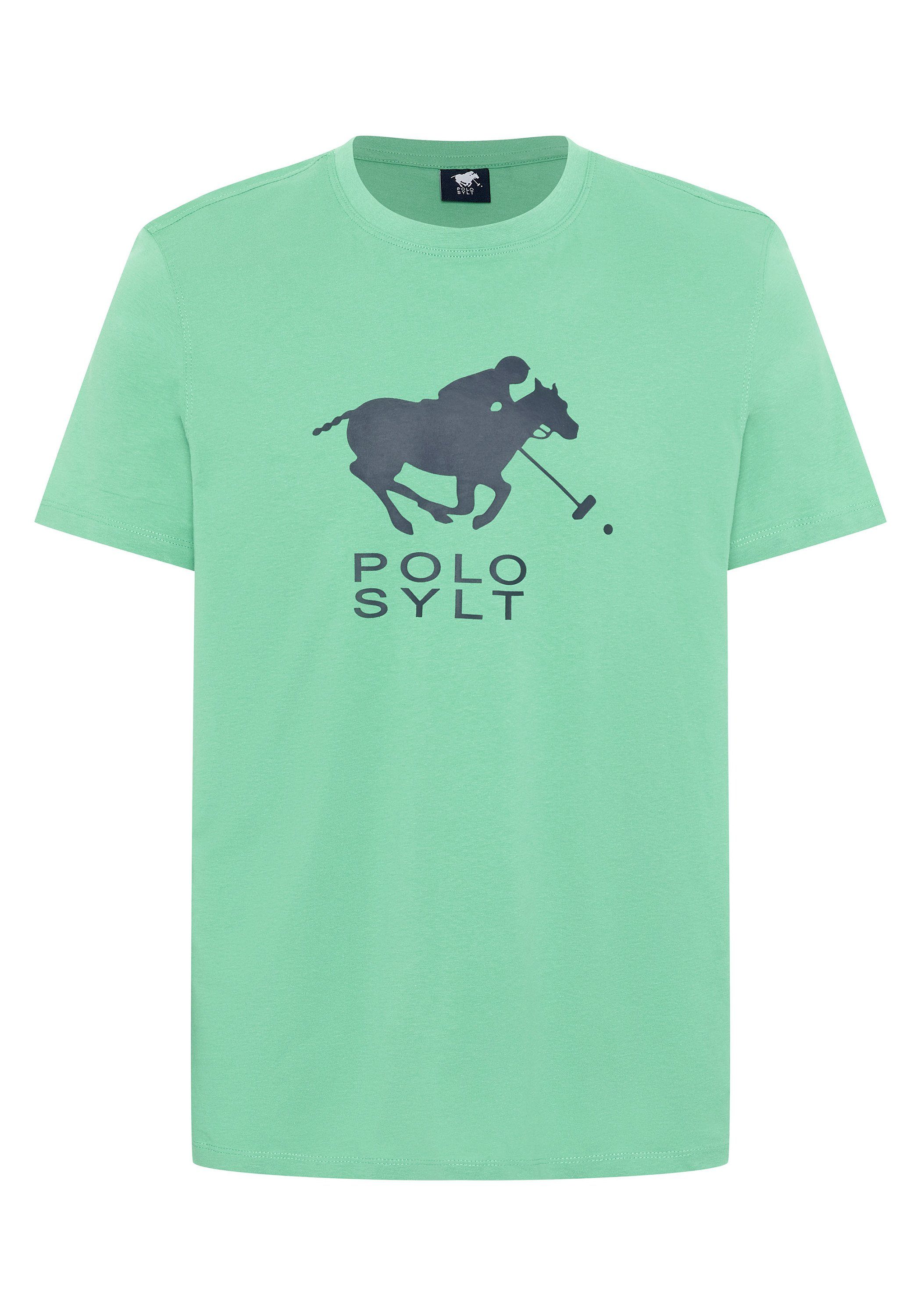 Polo Sylt Print-Shirt mit gedrucktem Logo-Symbol günstig online kaufen