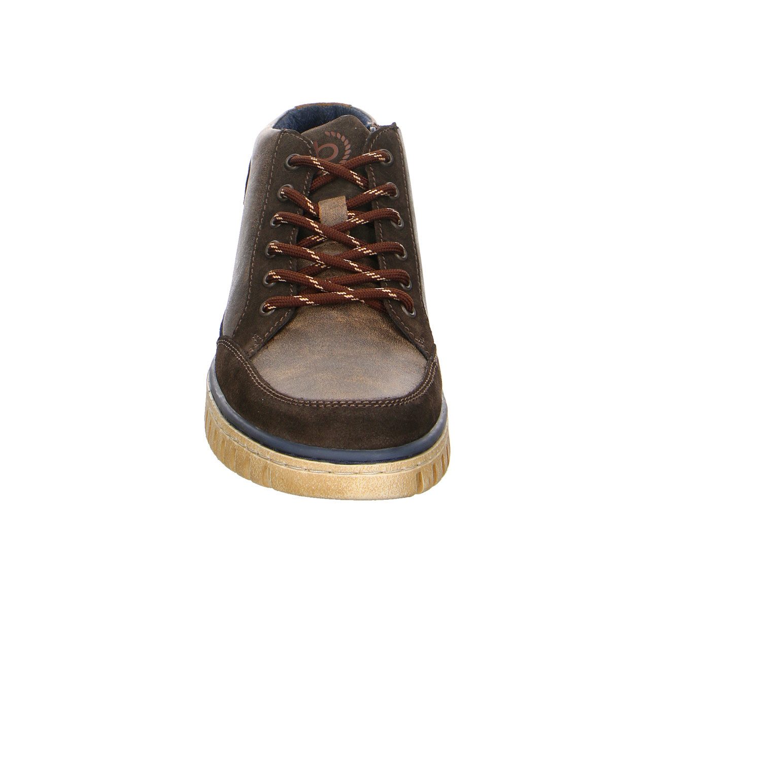 bugatti Bugatti 321atg321900-6100 Velour Schnürstiefel braun Chelseaboots