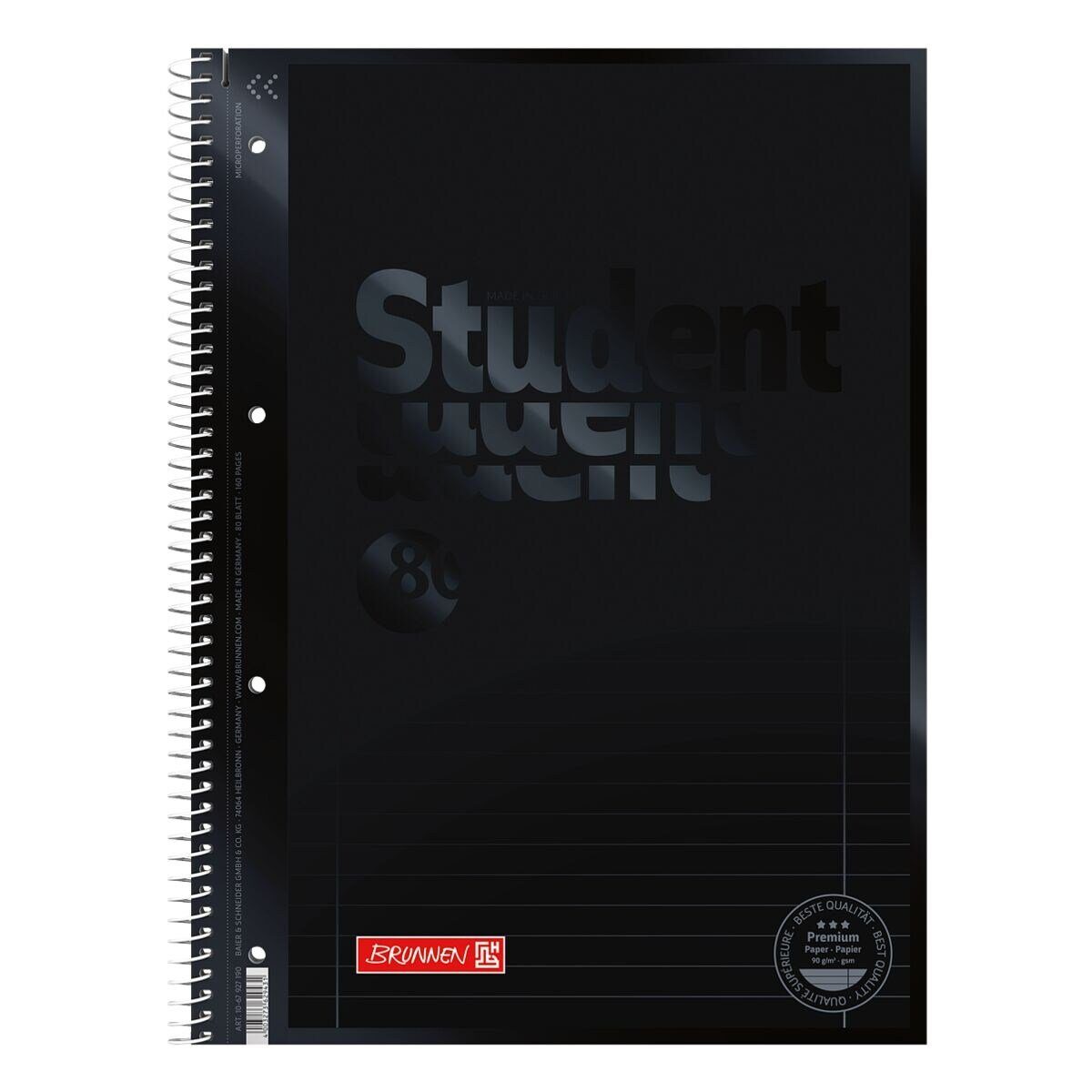 Collegeblock Student Colour Code