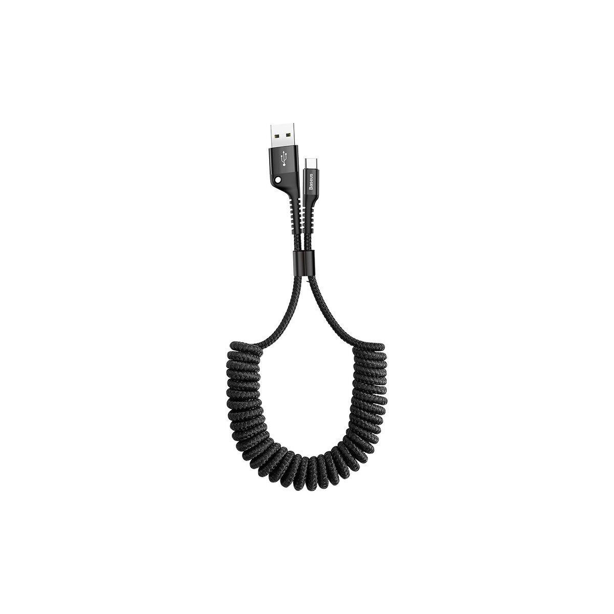 Baseus Baseus Ladekabel Datenkabel USB-A zu USB-C 2A 1m - schwarz Smartphone-Kabel