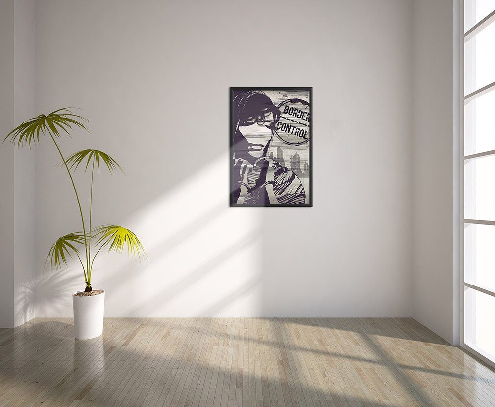 Poster Border Control, Art-Poster, 61x91cm