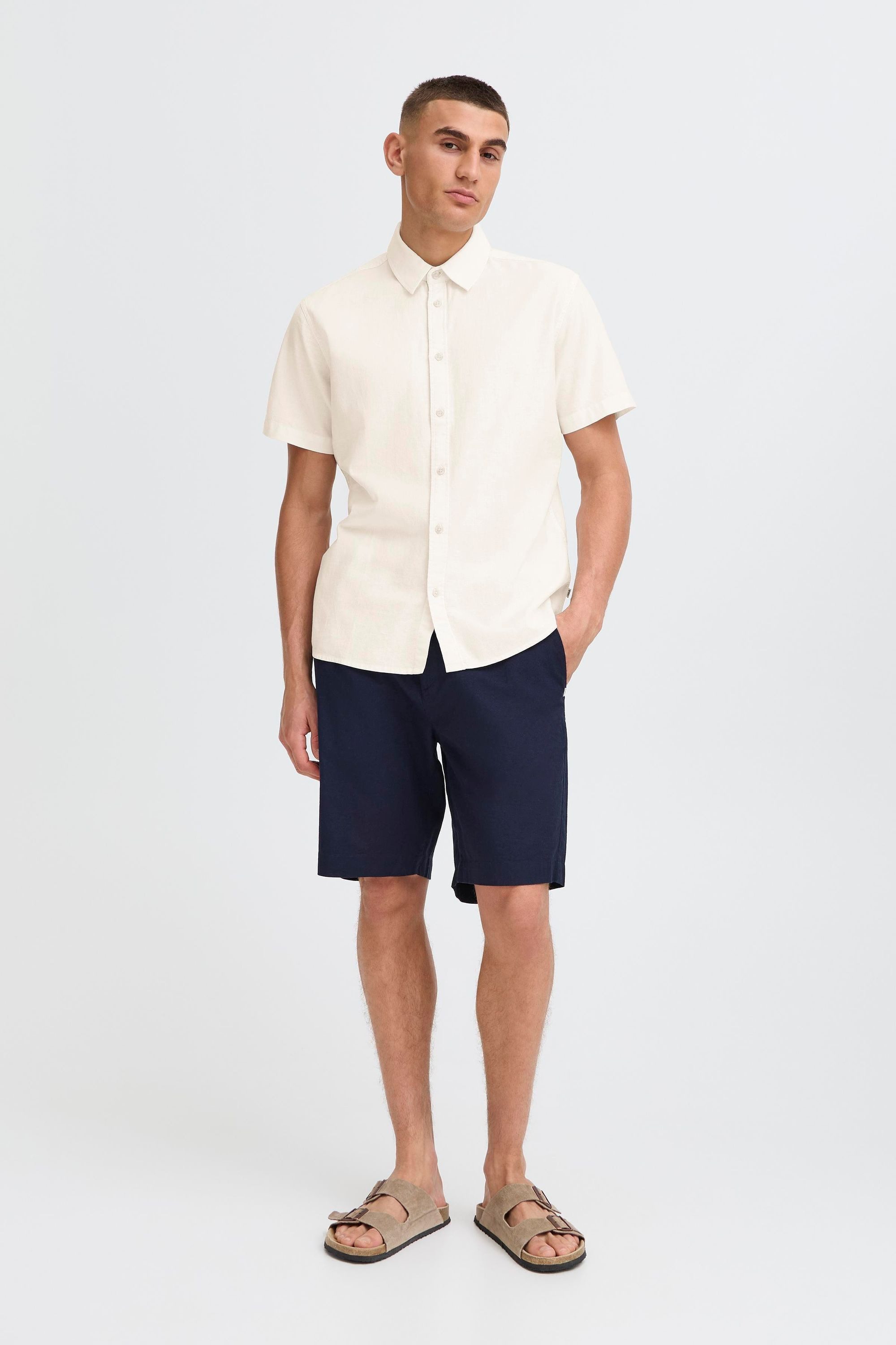 !Solid Leinenhose SDLinus Bequeme Leinenshorts
