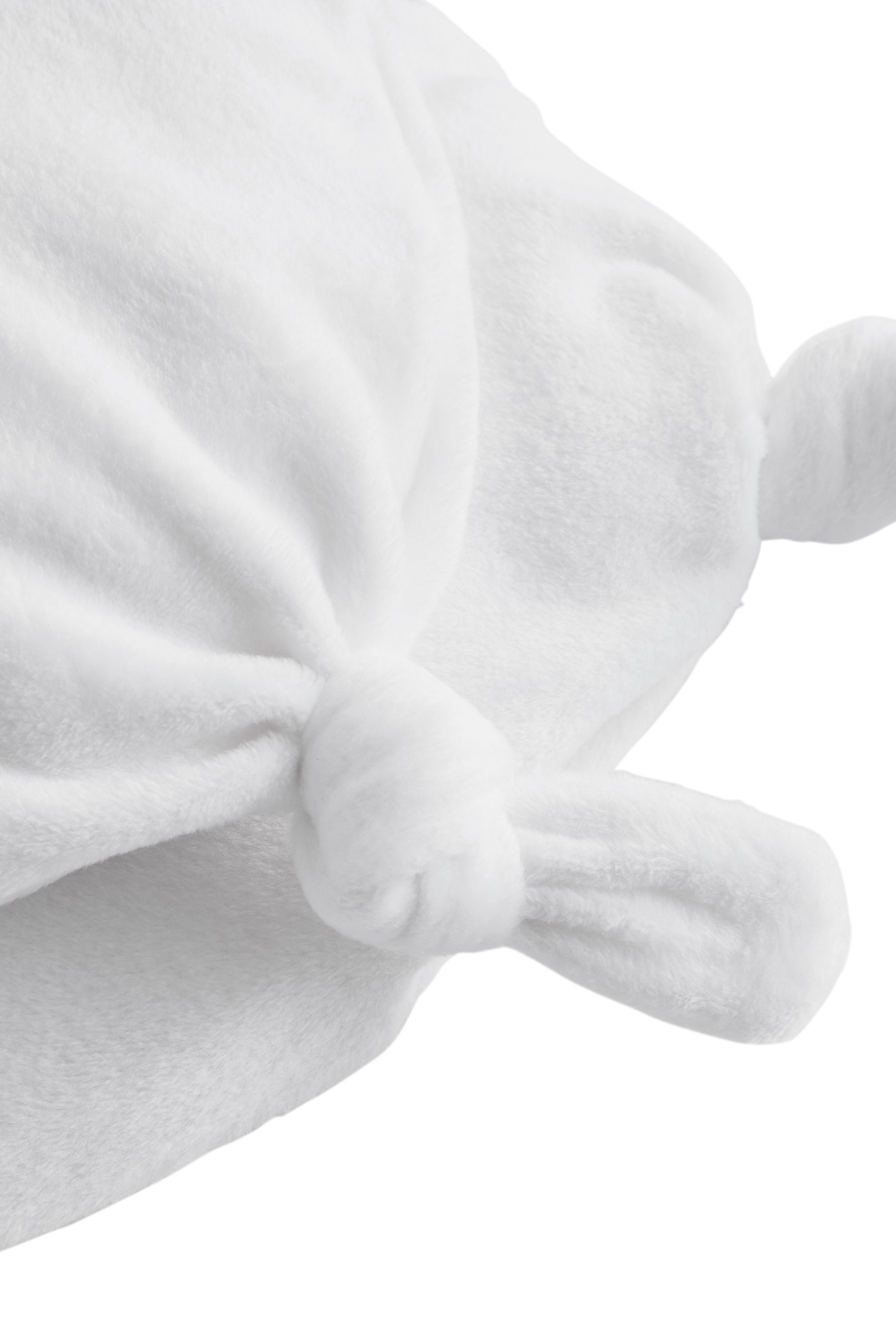 Next Erstlingsmütze Baby-Knotenmütze aus Velours im 2er-Pack (2-St)