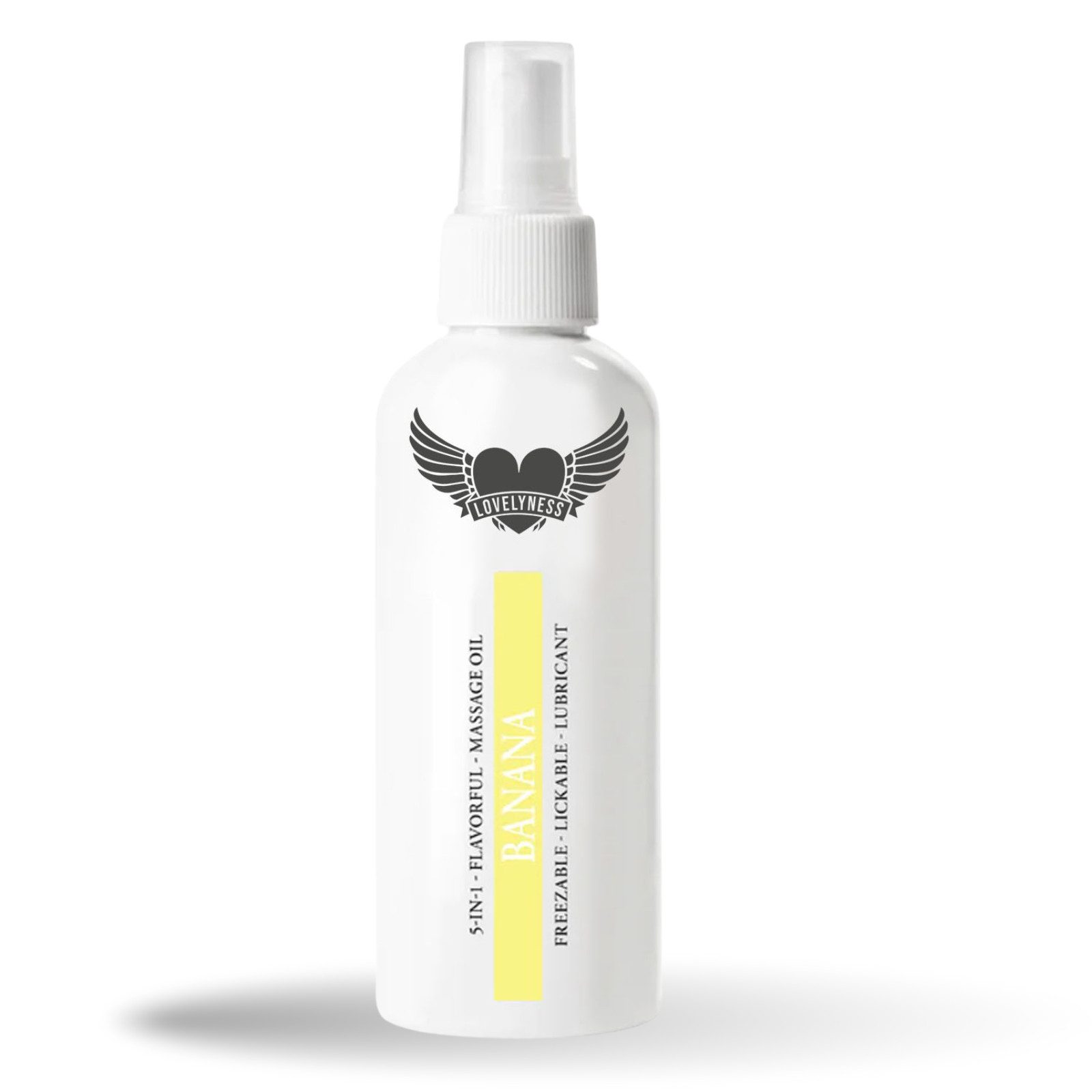 Gleitgel - und Massageöl 2in1 mit Geschmack Banane 80ml