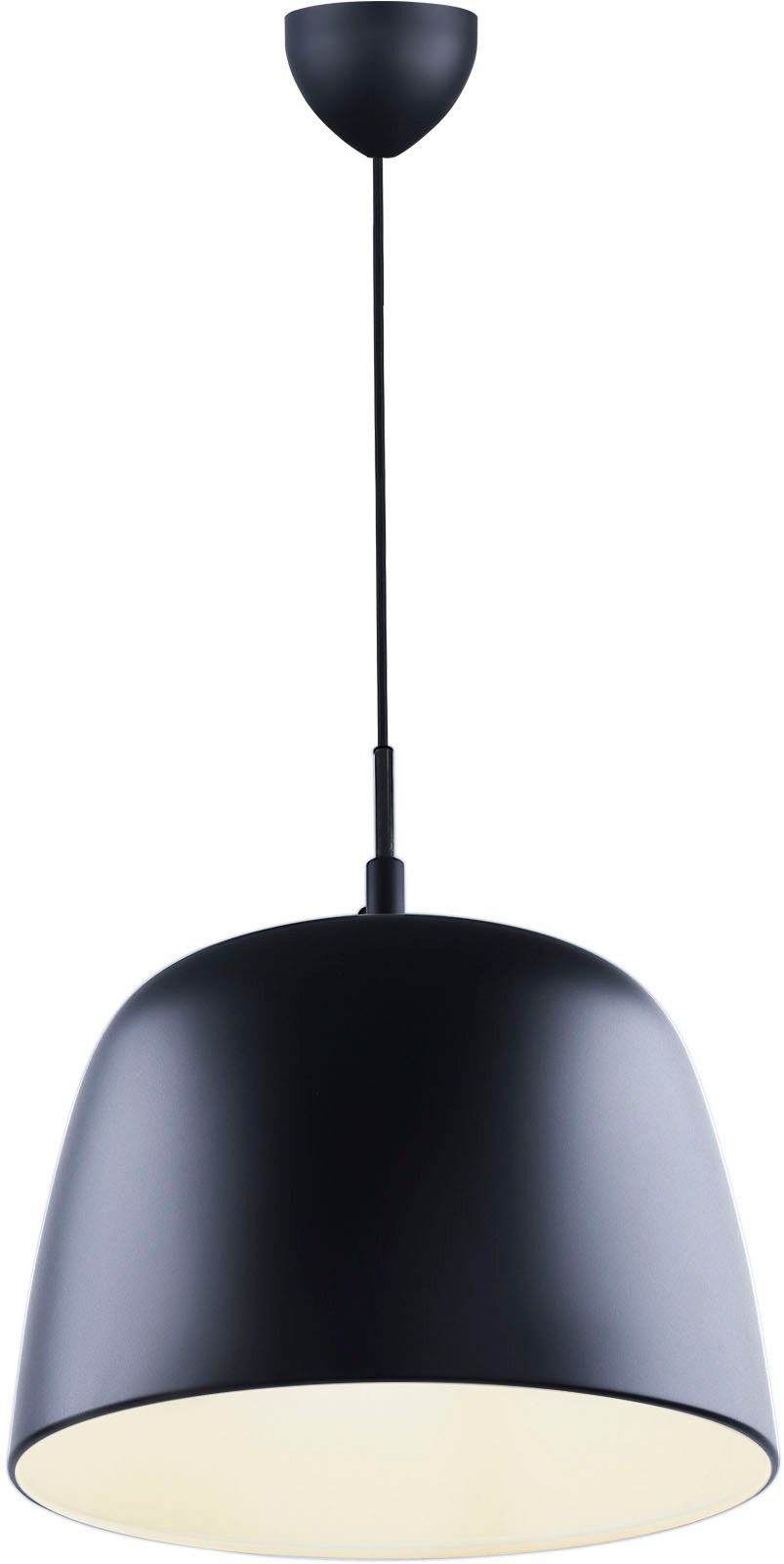design for the people Pendelleuchte Norbi, ohne Leuchtmittel, Minimalistisches und industrielles Design, verstellbarer Lampenschirm | Pendelleuchten
