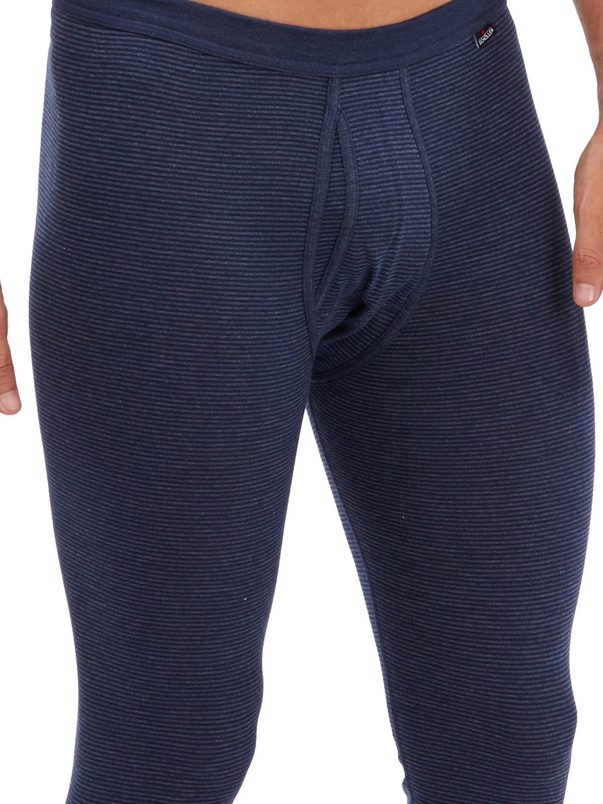 Schöller Lange Unterhose 3er Pack lange Herren Unterhose Funktionswäsche (Packung, 3-St) -