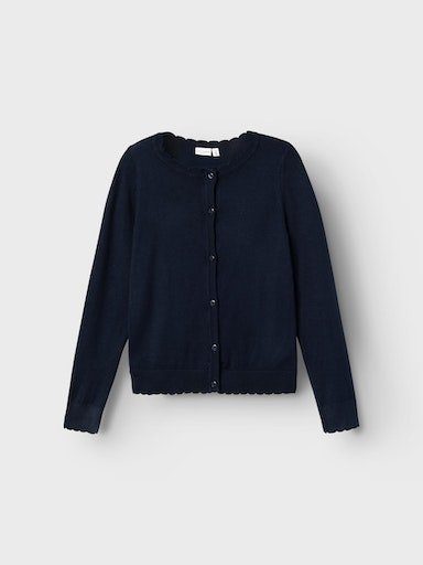 Name It Strickjacke NKFVAMONE LS KNIT CARD K NOOS dark sapphire