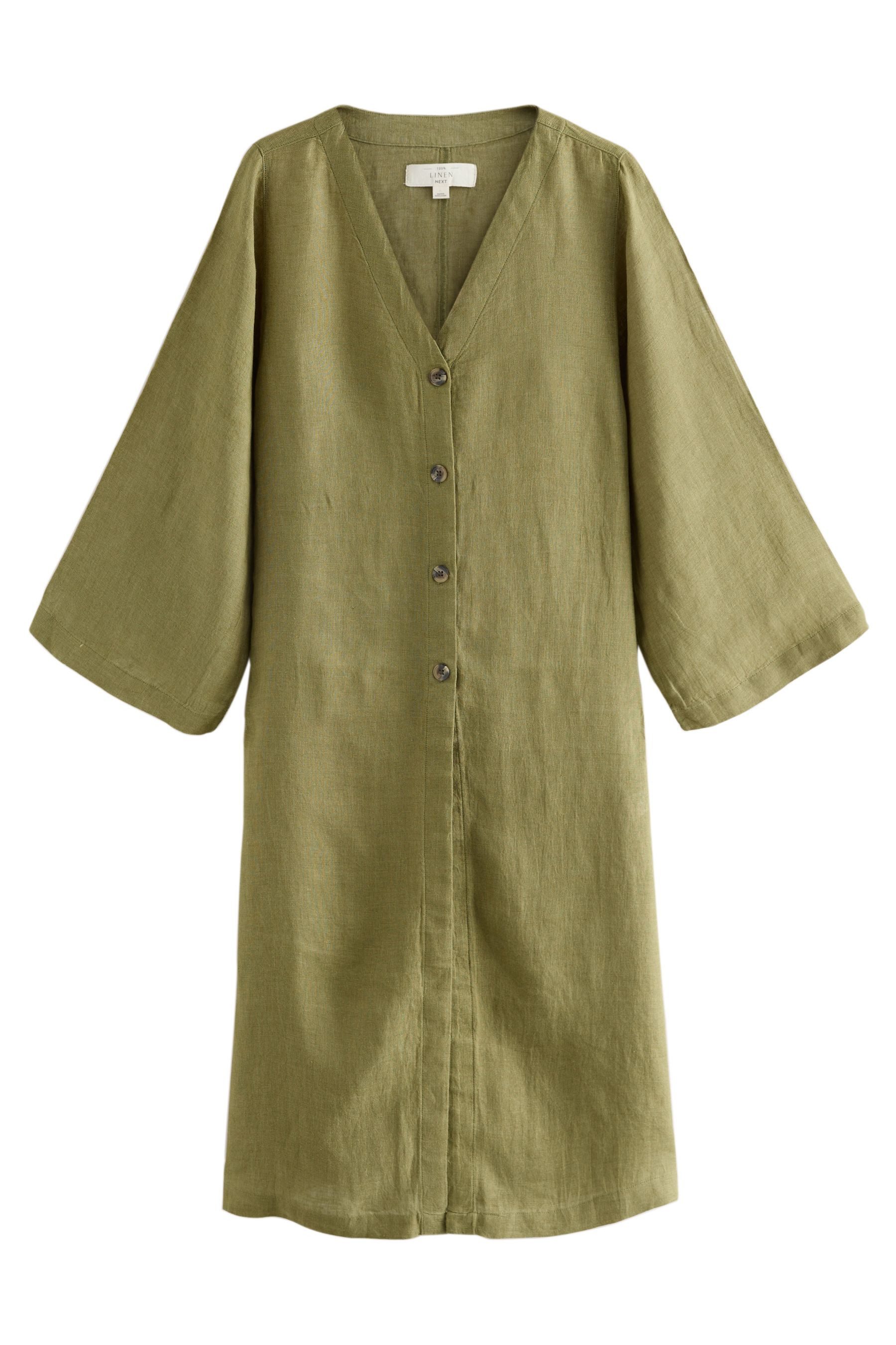 Next Strandkleid Strandbluse aus 100 % Leinen (1-tlg) günstig online kaufen