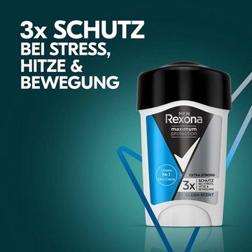 Rexona Deo-Set Maximum Protection Anti-Transpirant Deo Creme Clean Scent 6x 45ml