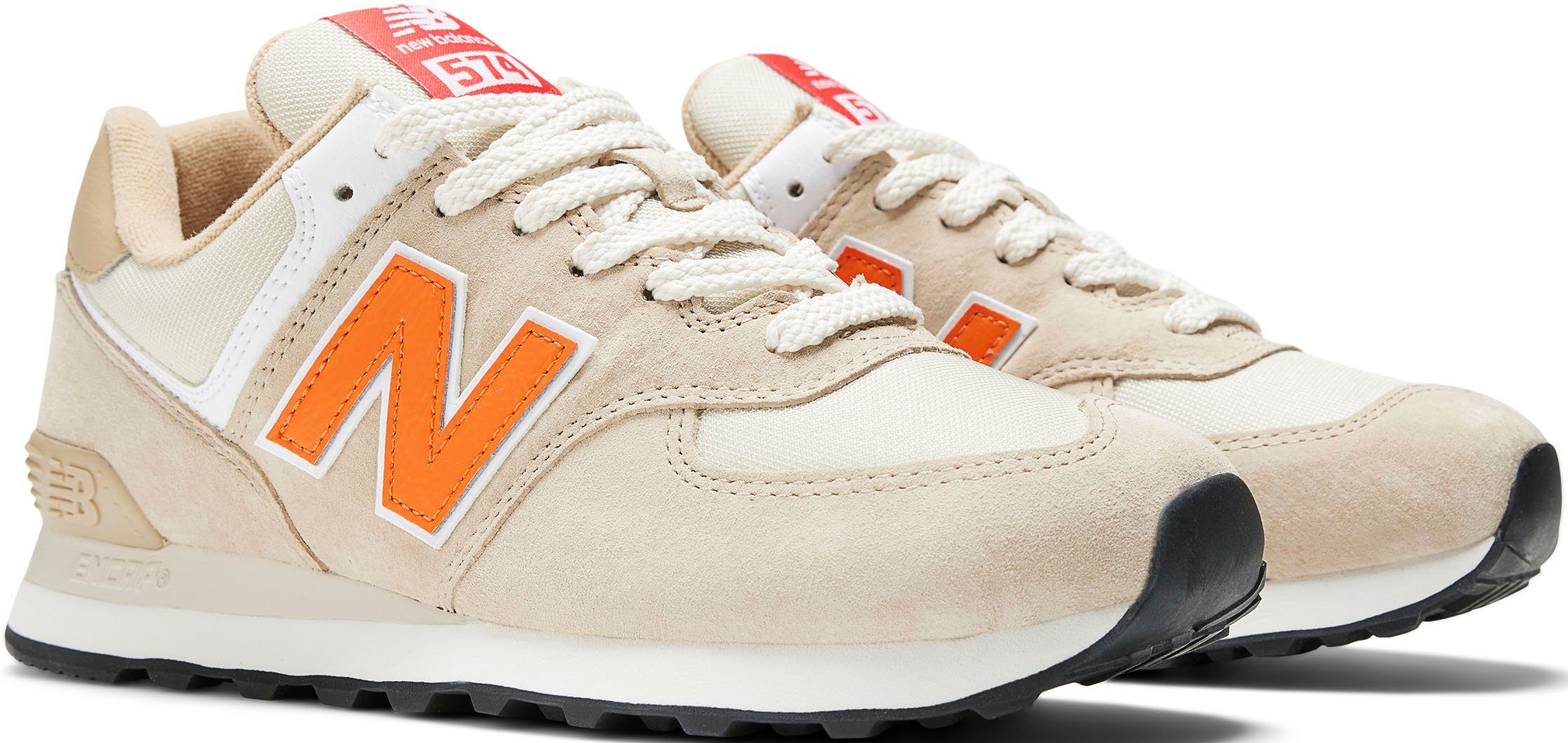 New Balance U574 Sneaker beige-orange