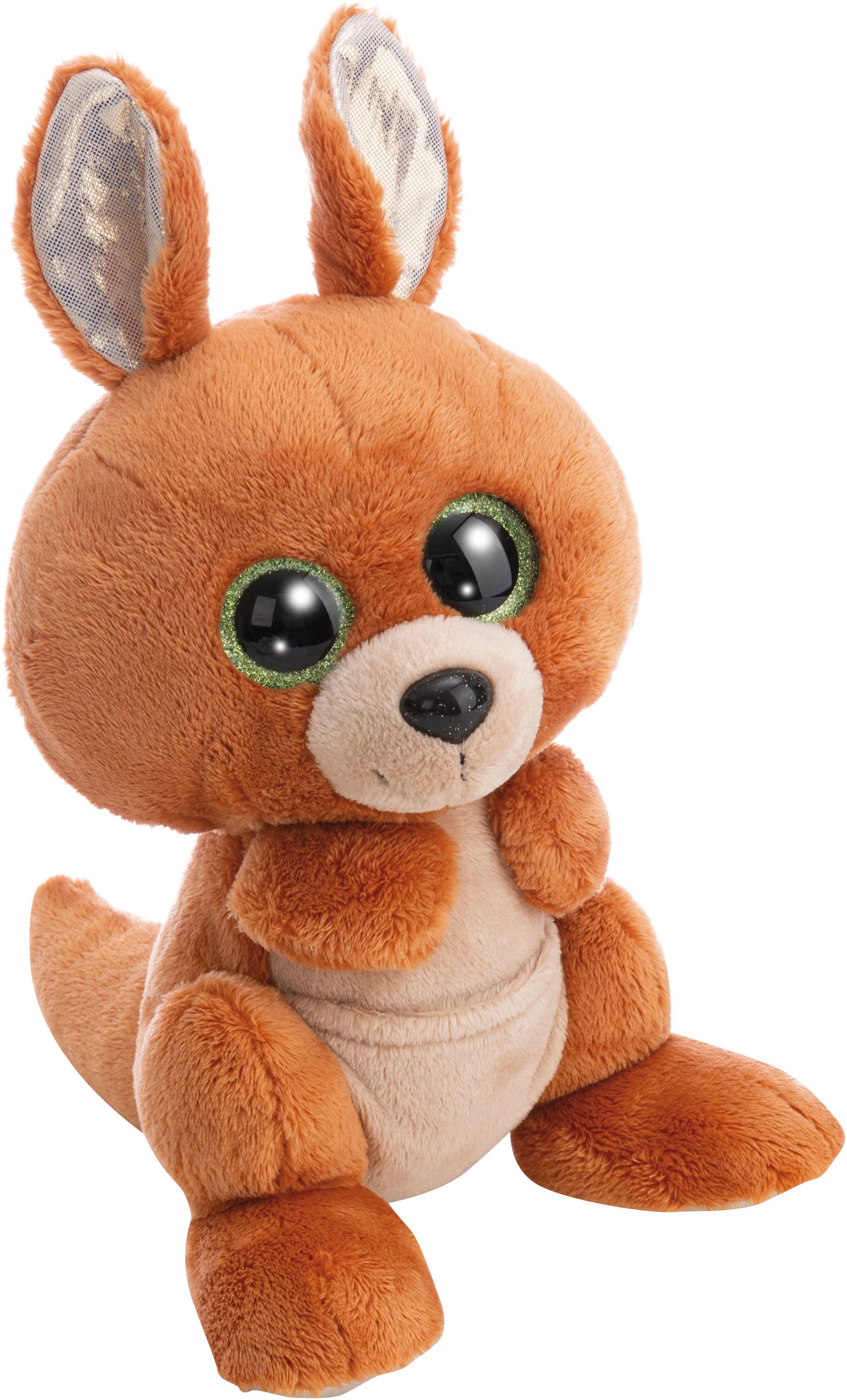 Nici Kuscheltier Glubschis, Känguru Kanni-Manni, 25cm schlenkernd
