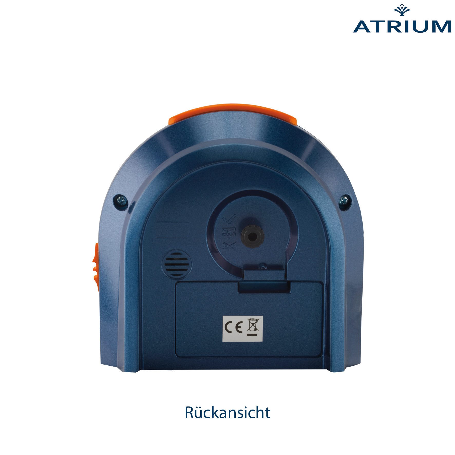 Atrium Kinderwecker A921 Quarzwecker mit fließender Sekunde, Snooze und Licht 10x10 cm – Bild 4 von 5
