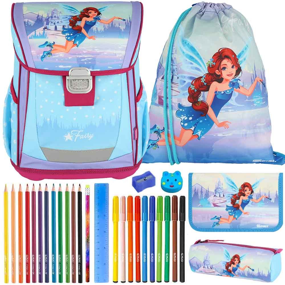 Spirit Schulranzen Set Cool 10-teilig 2025 Mädchen Fairy
