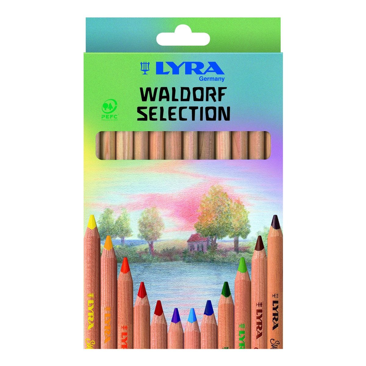 LYRA Buntstift LYRA Buntstifte Waldorf Selection 12 Stück Kartonetui