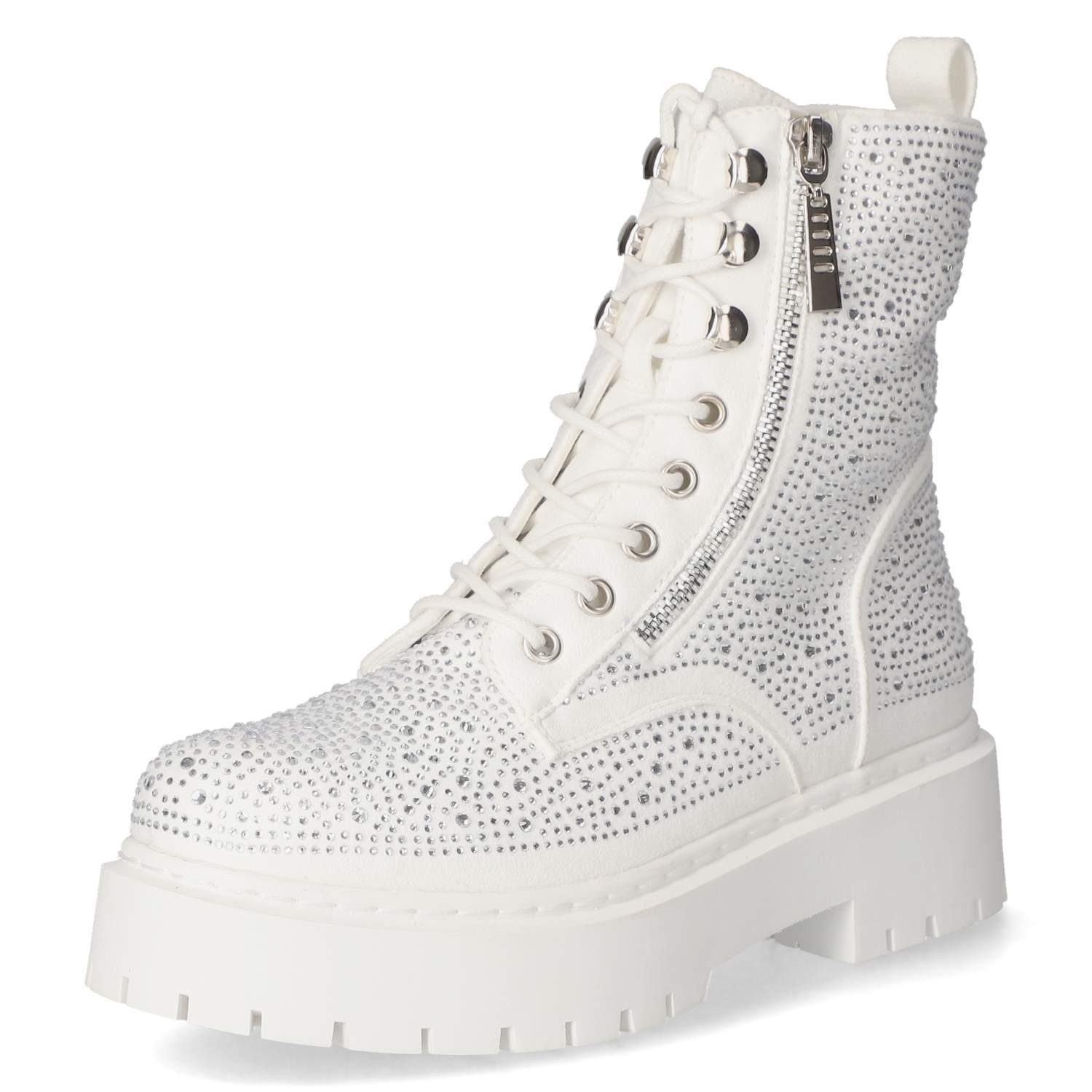 La Strada La Strada 2280170 2204 Damen Synthetik weiss Schnürstiefel günstig online kaufen