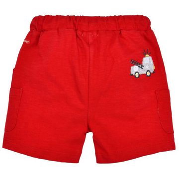 BONDI Trachtenlederhose BONDI Baby Jungen Shorts 'Rescue Team' 91484 - Rot