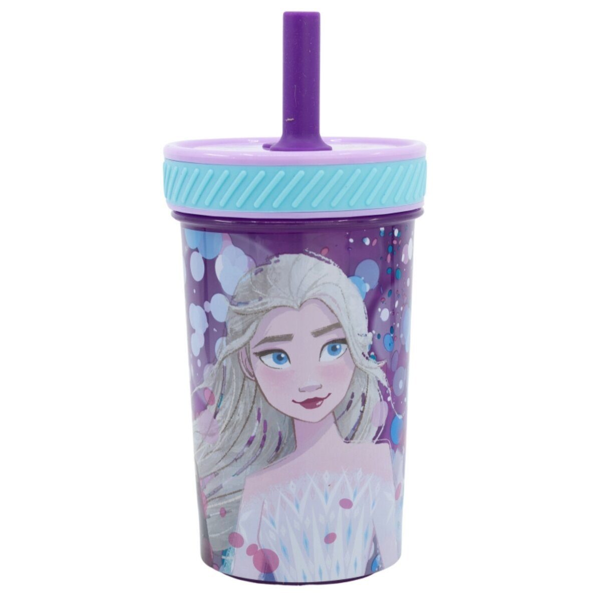 Disney Trinkflasche Disney Frozen Kippsicher Trinkbecher PP 370ml Drop Safe