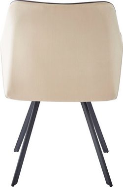 Kayoom Polsterstuhl Stuhl Amber 125 (1 St), aus Samt