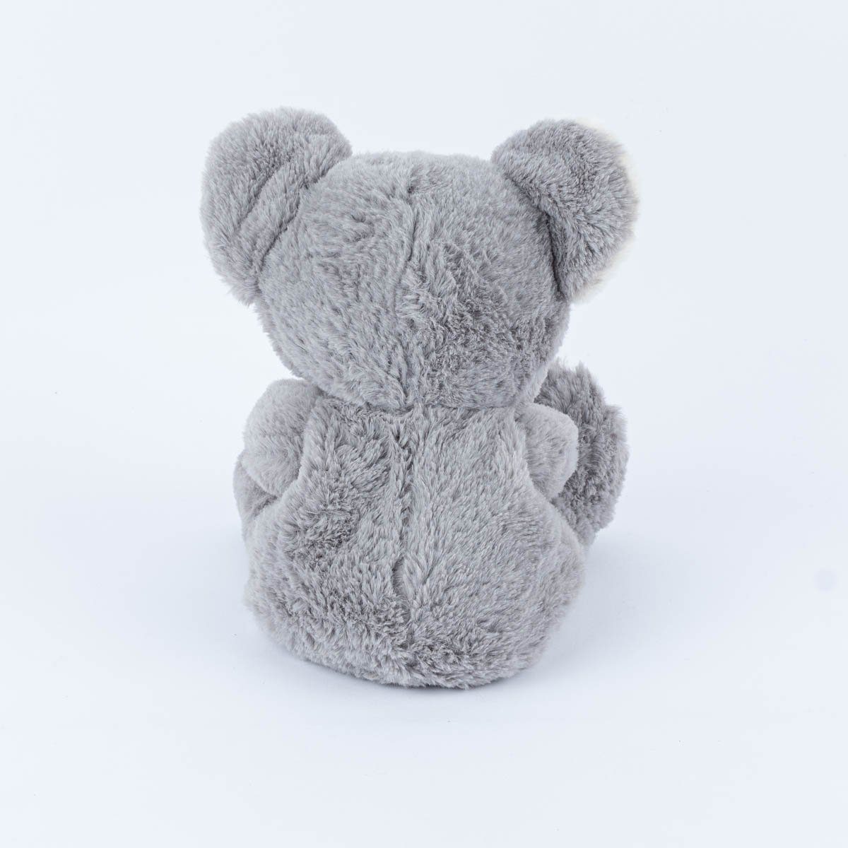 Habibi Plush Wärmekissen Premium Wärmetier Koala Bär Baby grau weiß mit 100% Hirse Füllung