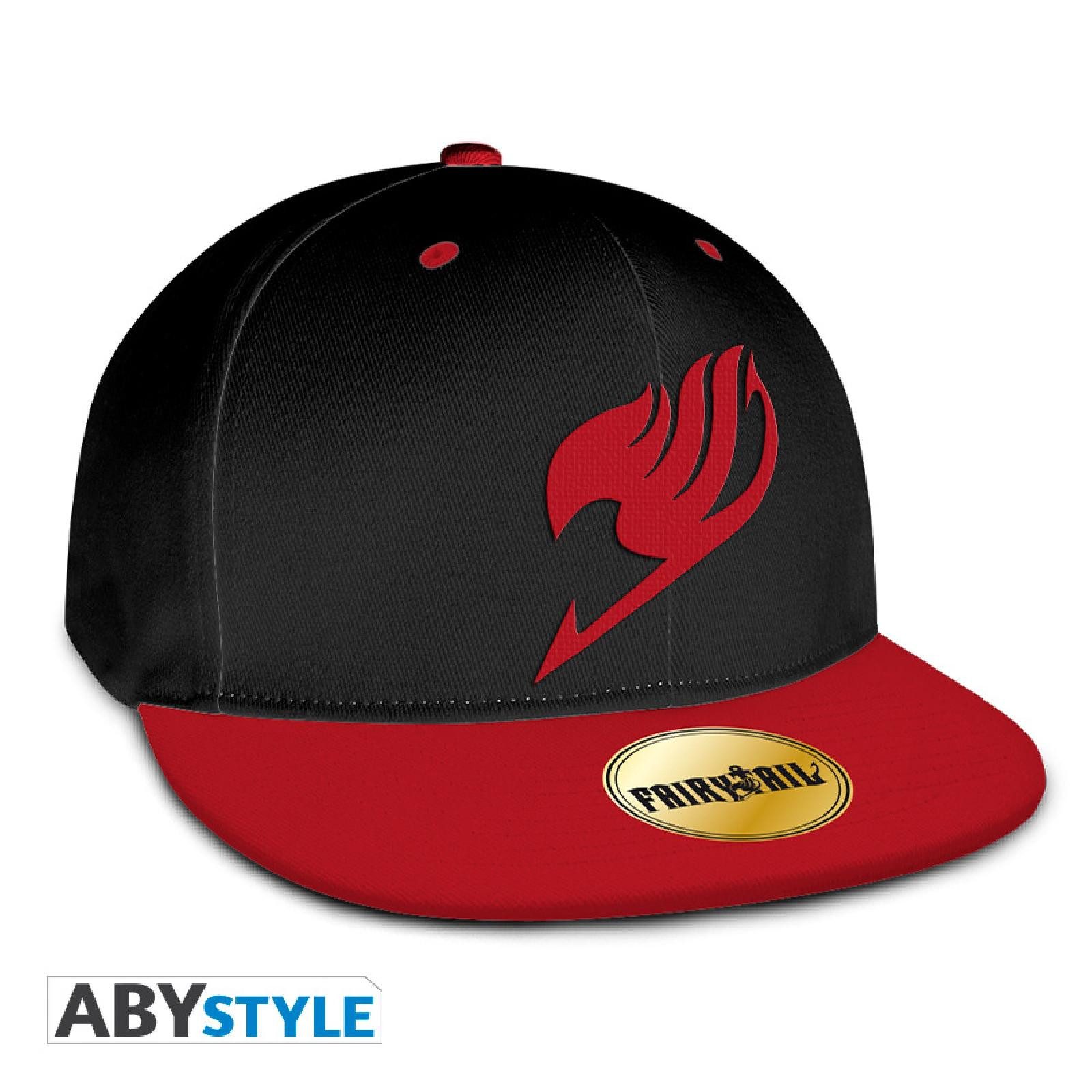 ABYstyle Schirmmütze FAIRY TAIL - Snapback Cap - Black & Red - Emblem