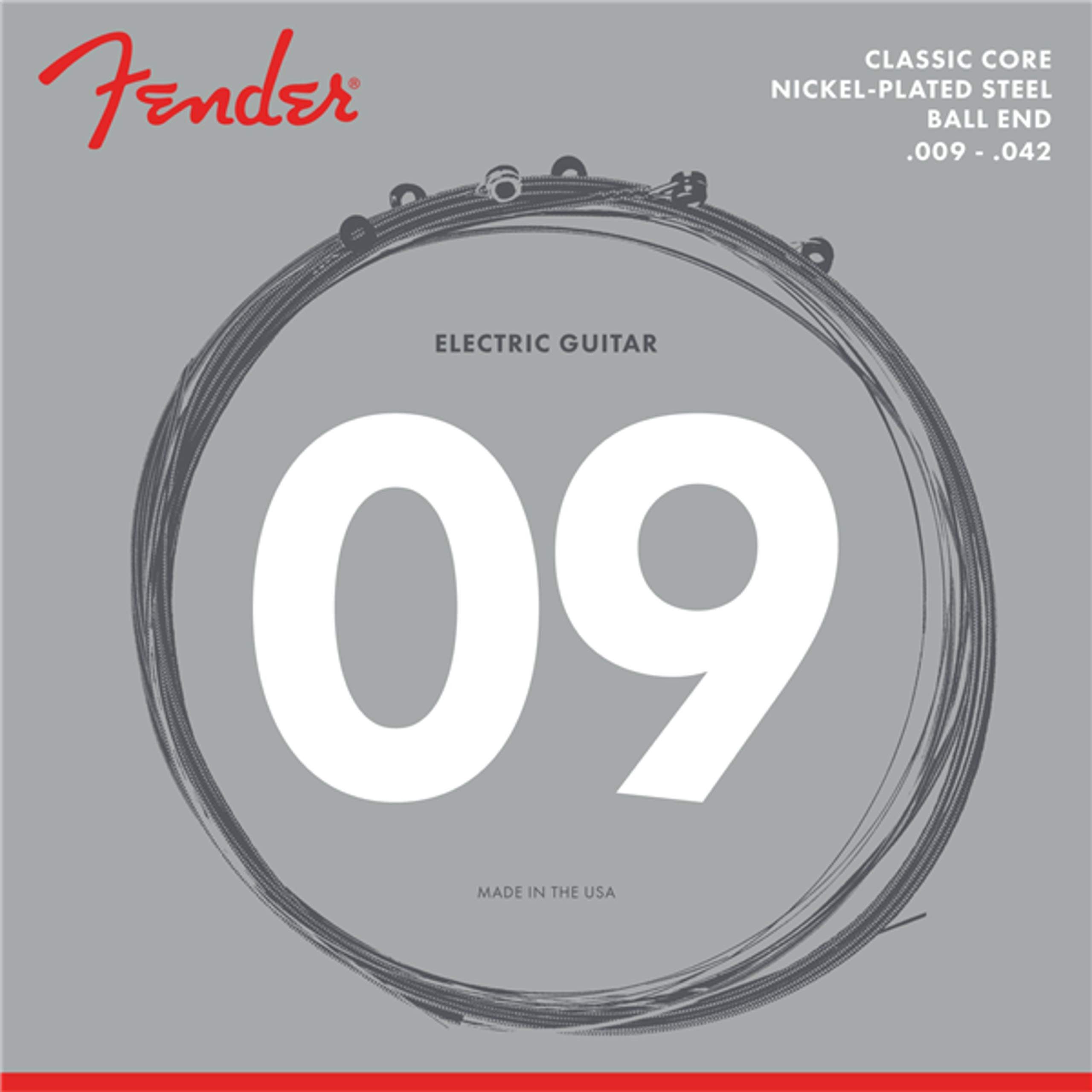 Fender Saiten, 255L Classic Core 09-42 - E-Gitarrensaiten