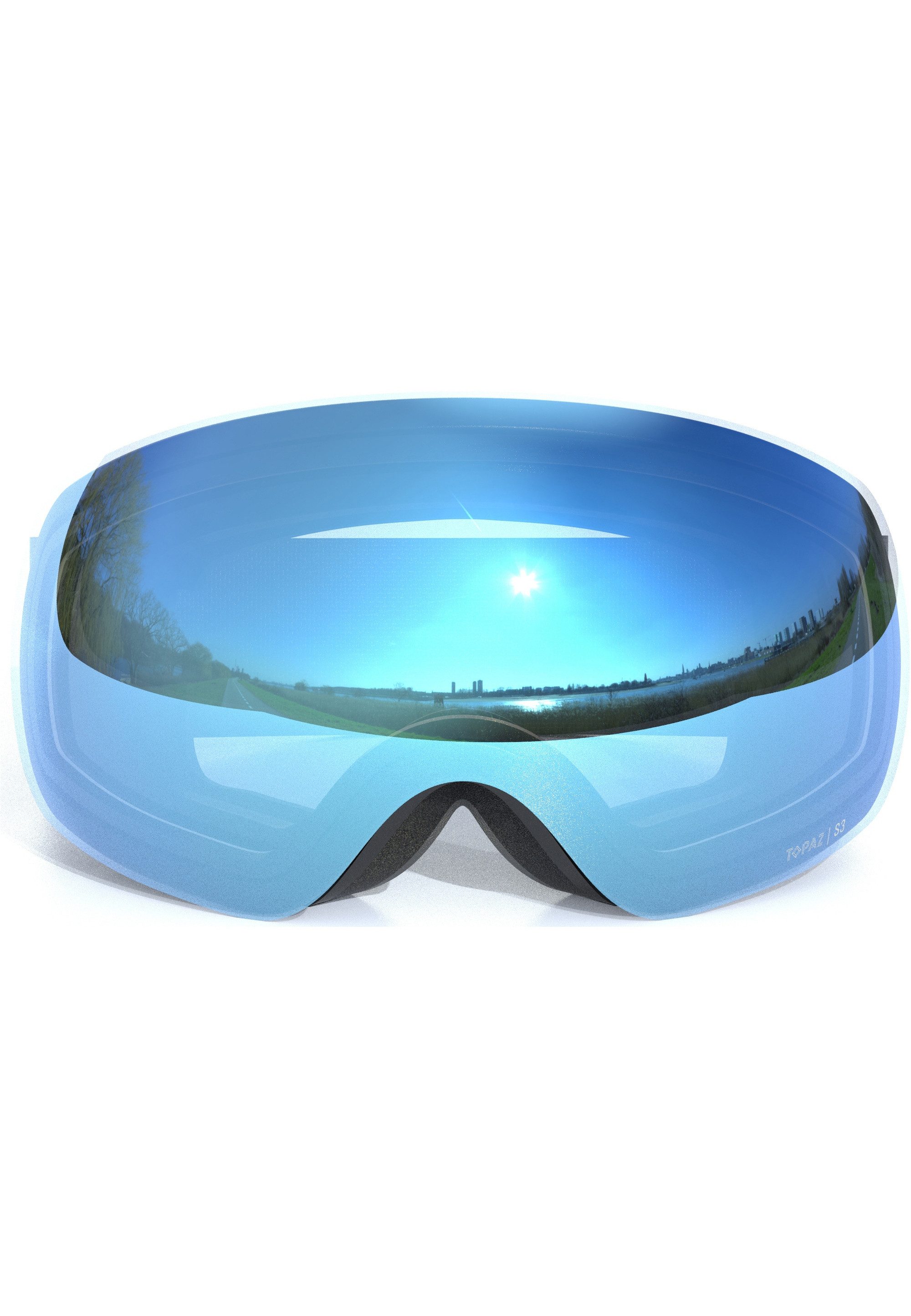 WHISTLER Skibrille Morgins Topaz III, mit UV-Schutz