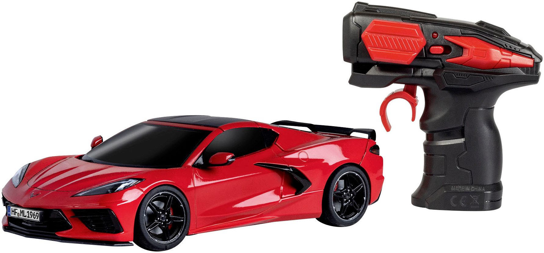 RC-Auto Revell® control, Corvette C8, 2,4 GHz