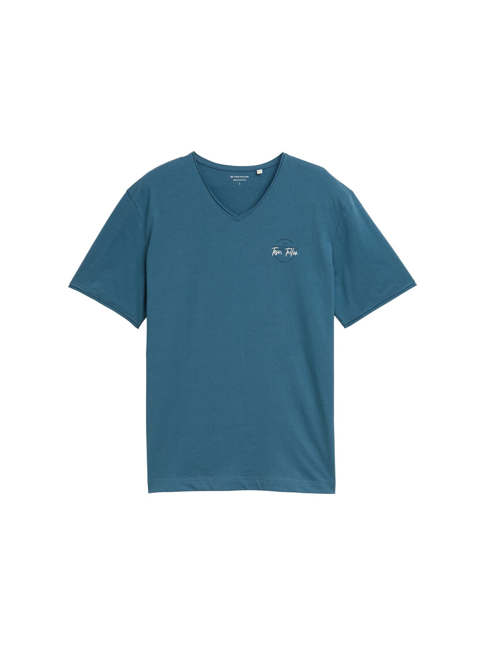 TOM TAILOR T-Shirt T-Shirt mit V-Ausschnitt günstig online kaufen