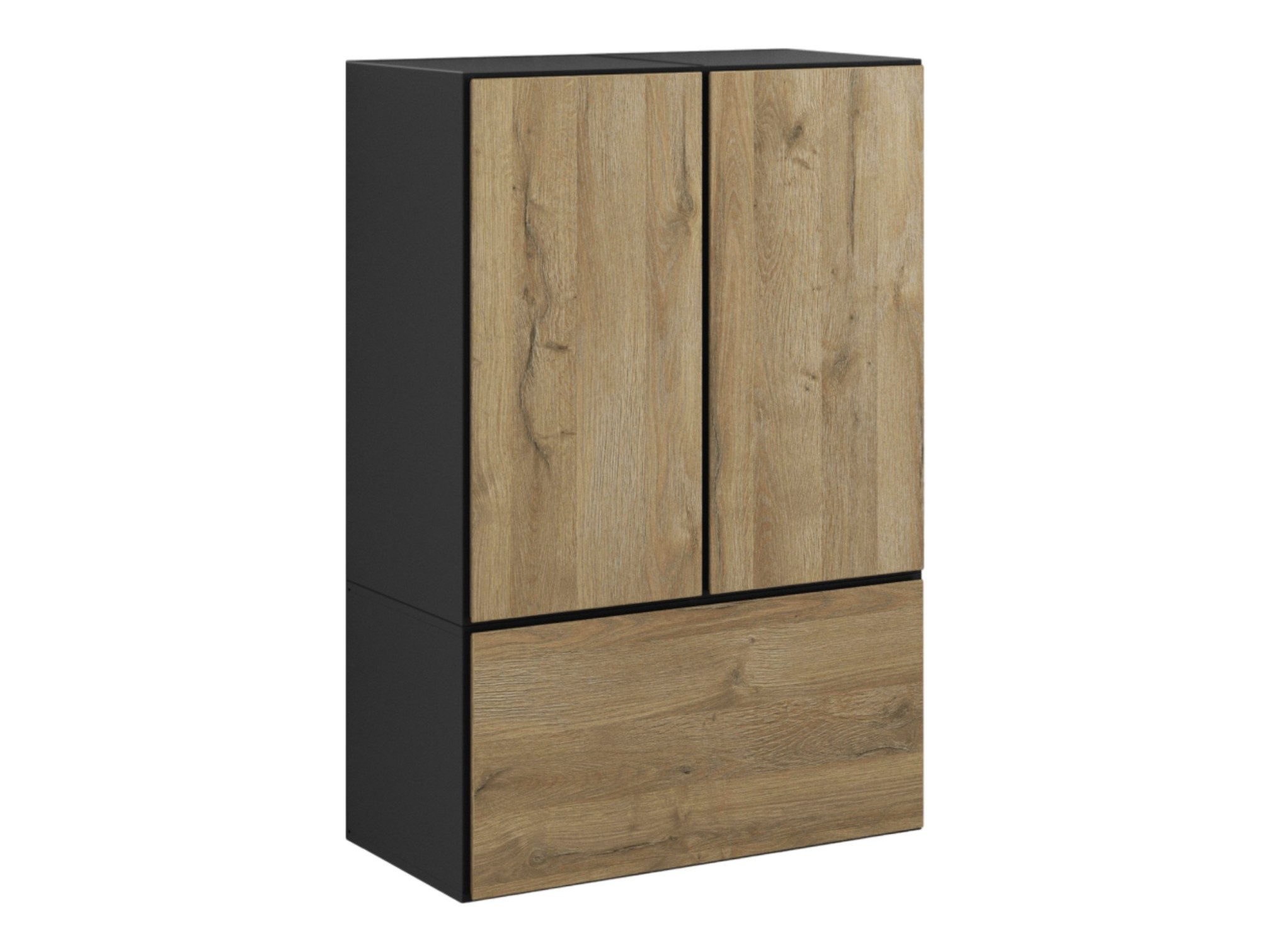 moebel-dich-auf Sideboard VARIANTO 5 (Set 3 tlg., Kommode, 1 Schrank mit Klappen, 2 Schränke mit Tür), Soft-Close