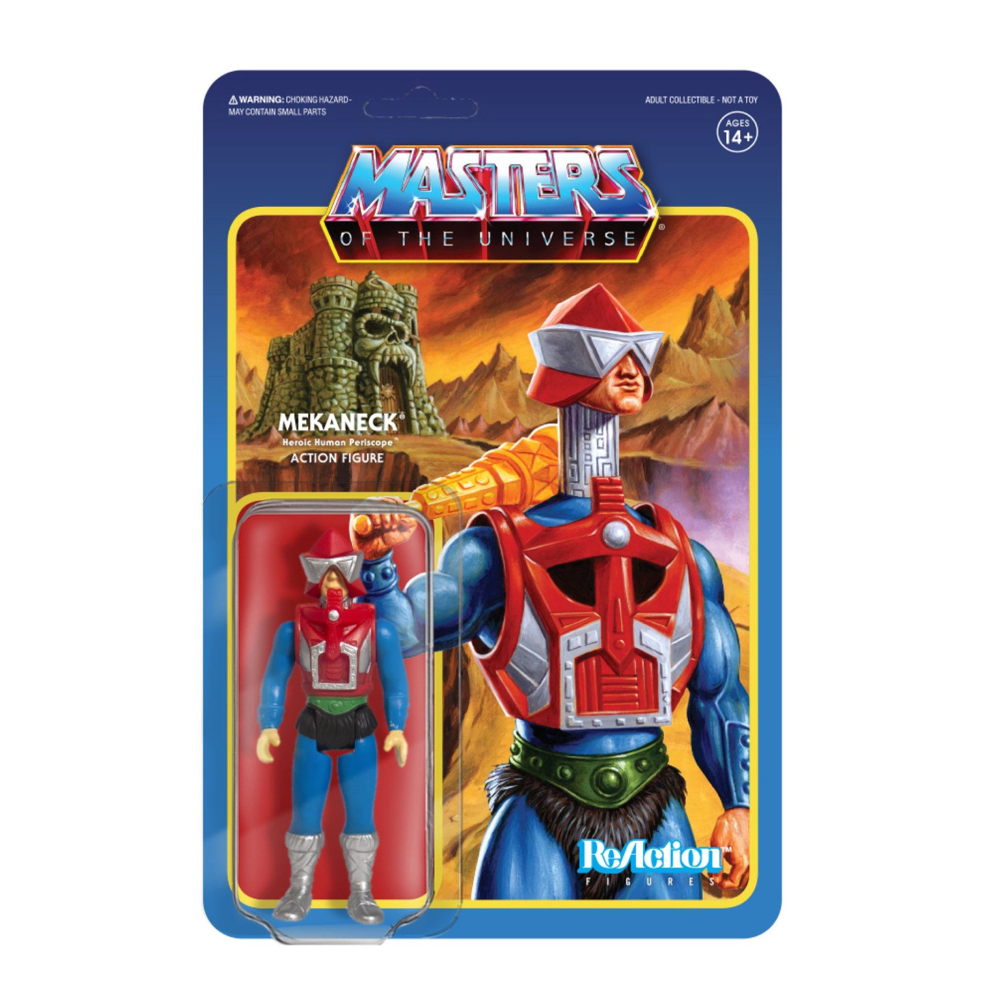 Super7 Actionfigur MASTERS OF THE UNIVERSE REACTION WAVE 4 MEKANECK ACTIONFIGUR