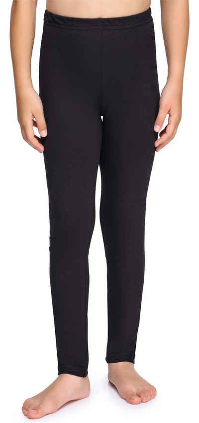 Merry Style Leggings Mädchen Lange Hose Freizeithose mit weitem Bein MS10-225 (1-tlg) aus Baumwolle, elastischer Bund