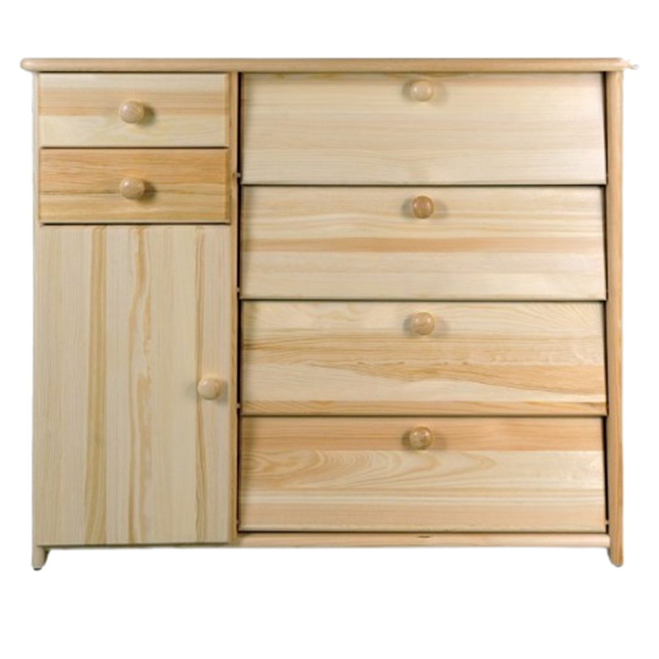 Xlmoebel Kombikommode Handgefertigte Schuhkommode aus Massivholz mit 6 Schubladen (1 St., Kombikommode), Hergestellt in Europa
