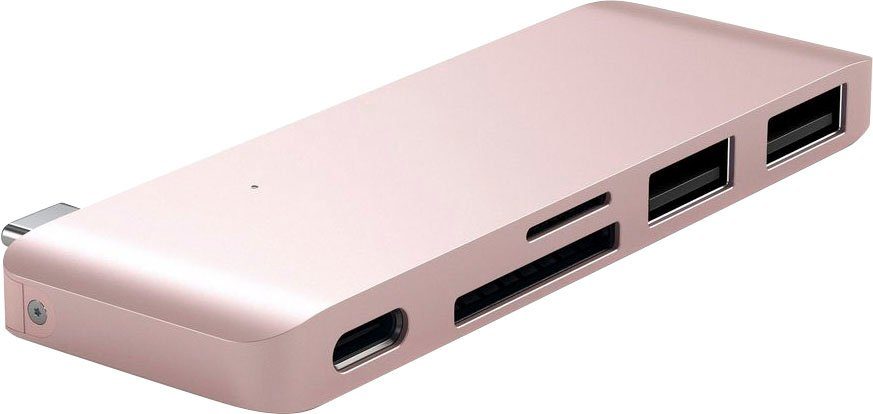 Type-C Pass-through USB Hub Adapter