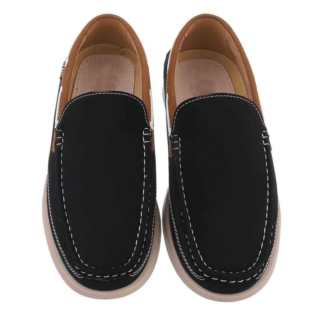 Coolwalk Bequeme Freizeitschuhe für Herren - Modern, Stilvoll, Vielseitig Slipper (89229261) Flach Slipper in Schwarz