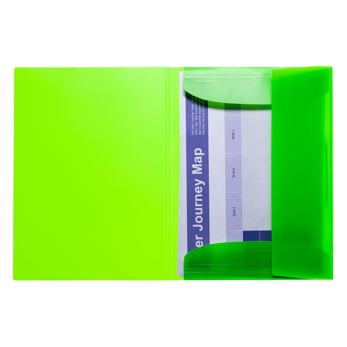 Thumbnail - HERMA Schubladenbox HERMA 19699 HERMA Zeichenmappe Neon DIN A3 neon-grün