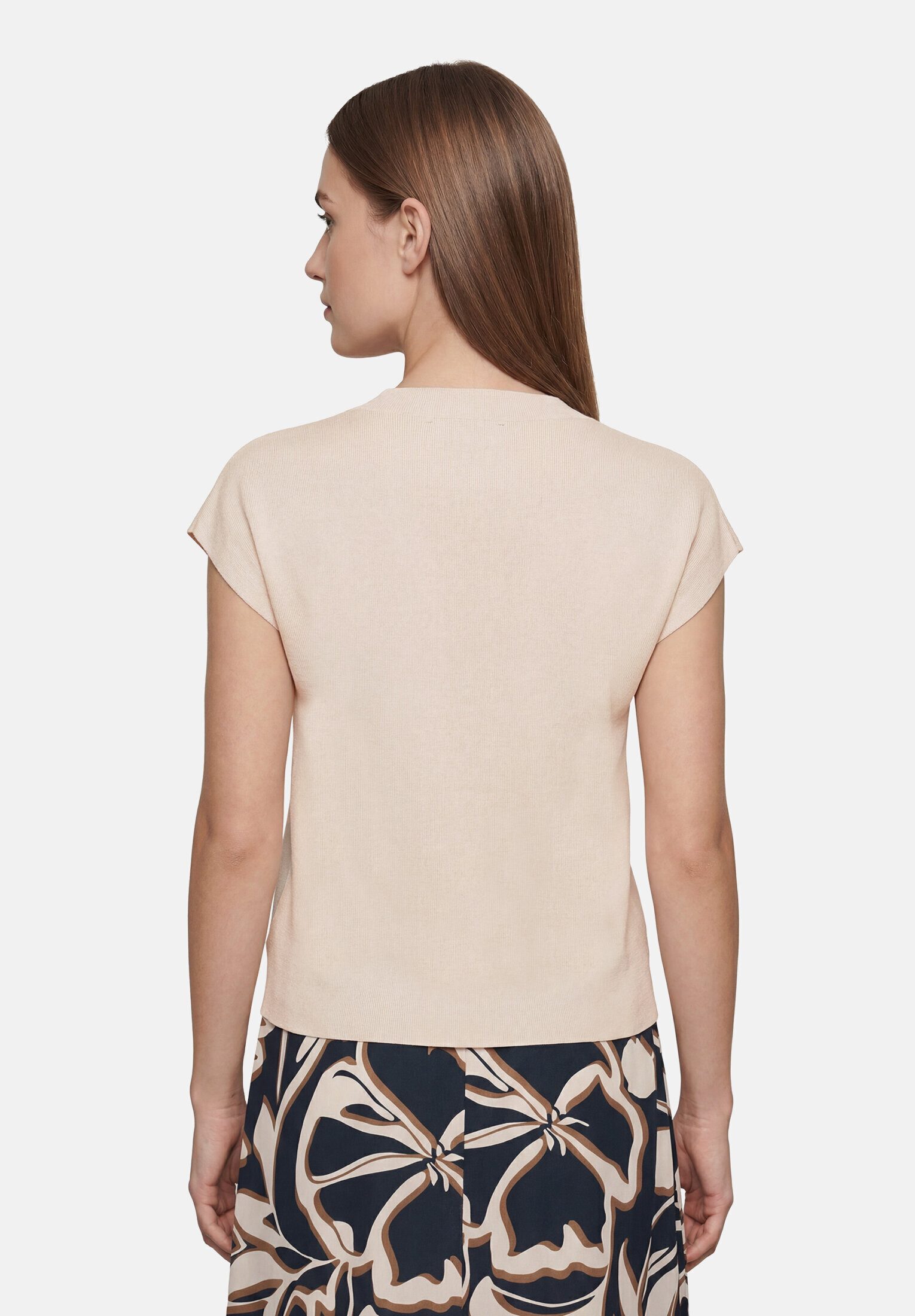 Betty Barclay Stricktop Damen mit Schleifenknoten