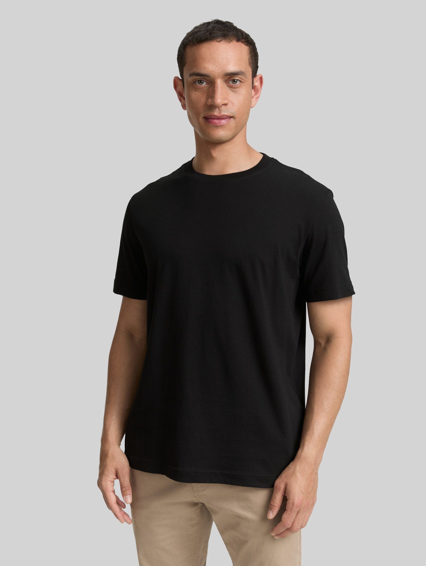 TOM TAILOR T-Shirt T-Shirt (im 2er Pack) T-Shirts aus Baumwolle im 2er-Pack