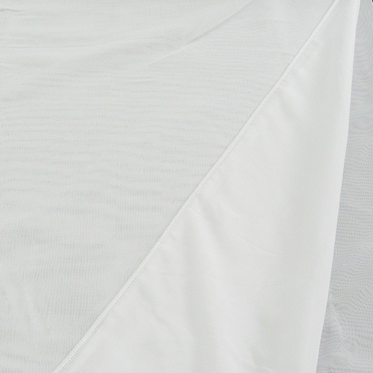 Meterware Gardinenstoff Stores Voile uni weiß günstig online kaufen