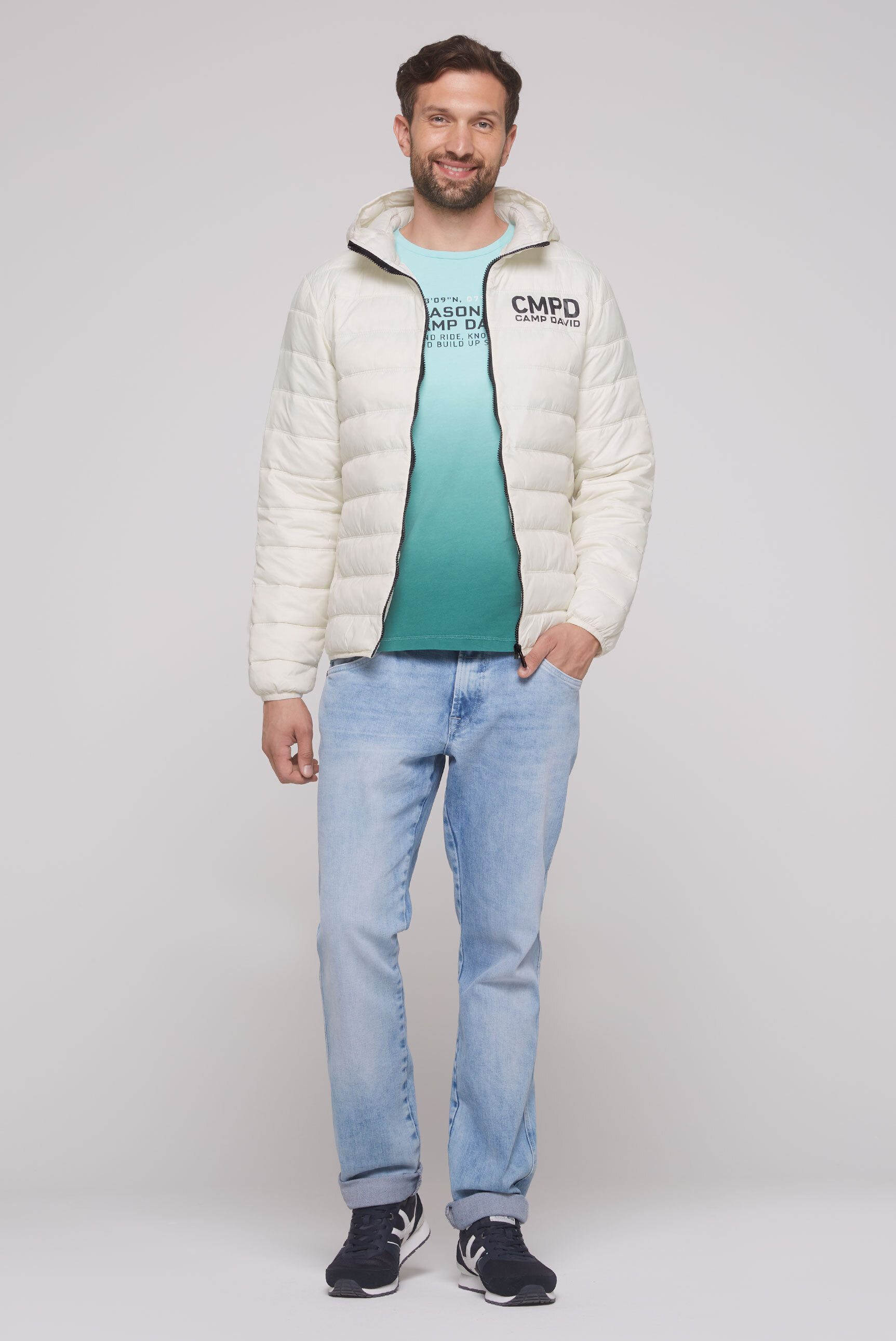 CAMP DAVID Outdoorjacke mit Innentaschen