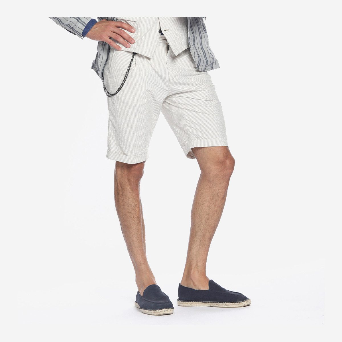 Mason's Stoffhose Mason’s 9BE2C7793 CBE700-480, Hosen, Beige