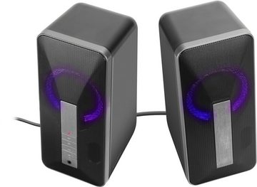 Speedlink LAVEL Stereo Stereo PC-Lautsprecher (Bluetooth, 20 W)