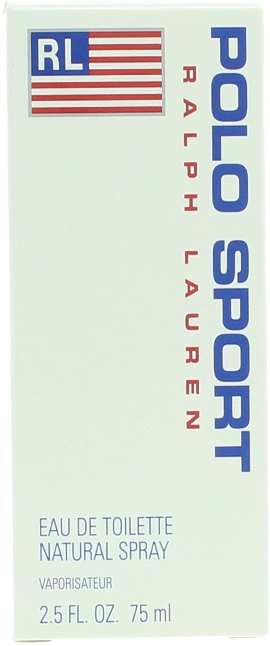 Ralph Lauren Eau de Toilette Polo Sport, Aromatischer Duft mit Mandarine, Ingwer, Ananas, Holz und Eiche.