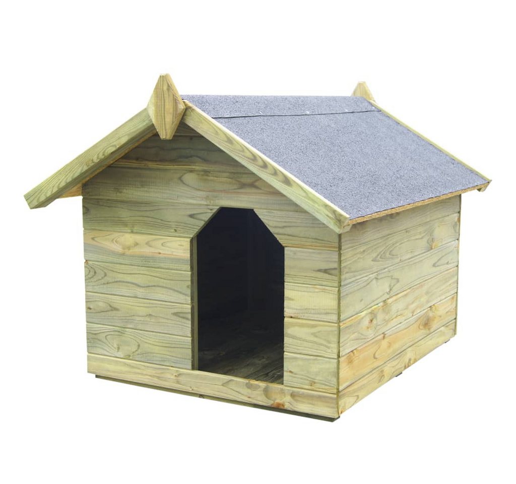 Thumbnail - vidaXL Hundehütte, Hundehaus mit Dach Imprägniertes Kiefernholz