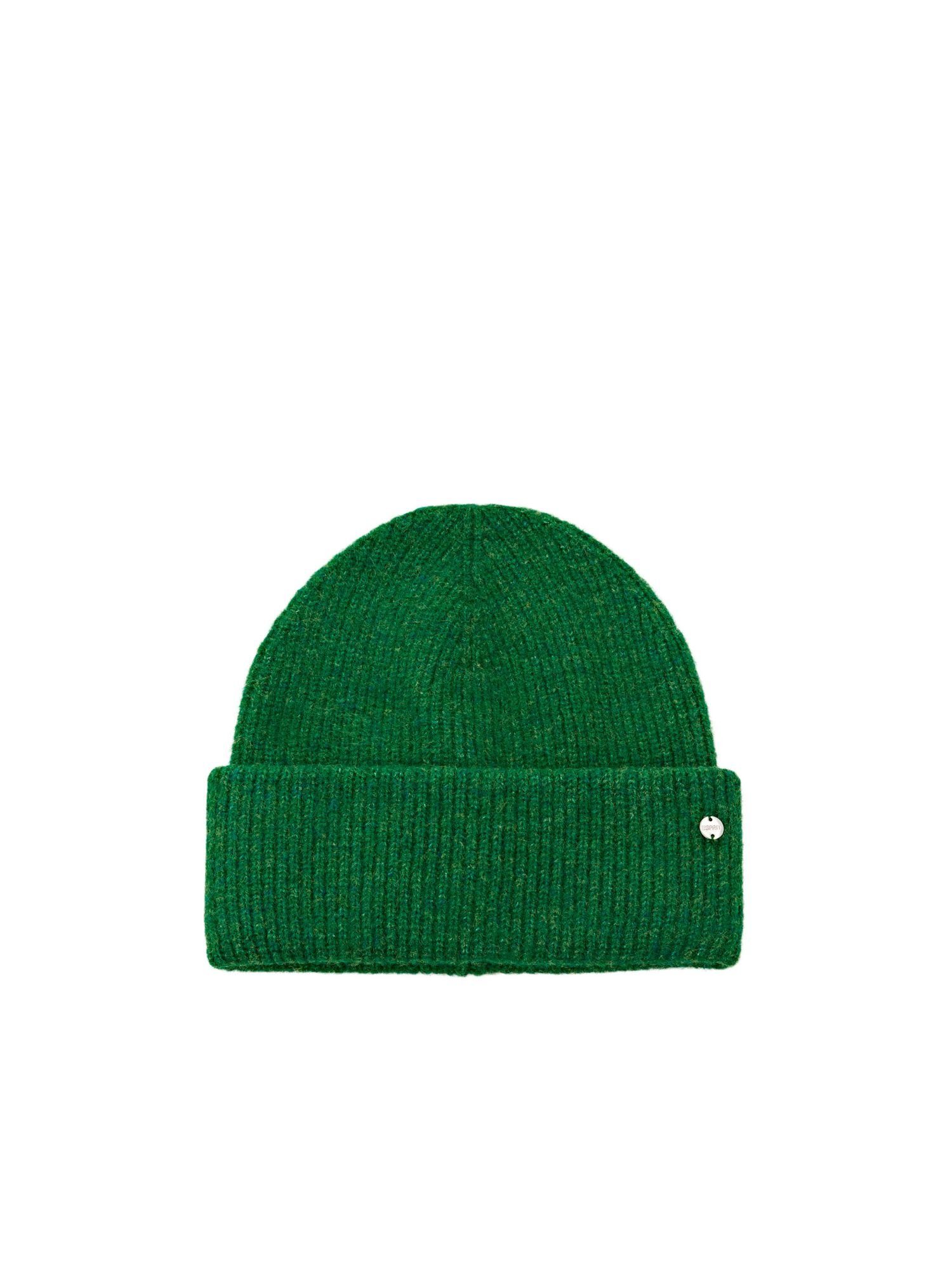 Esprit Beanie Rippstrick-Beanie DARK GREEN