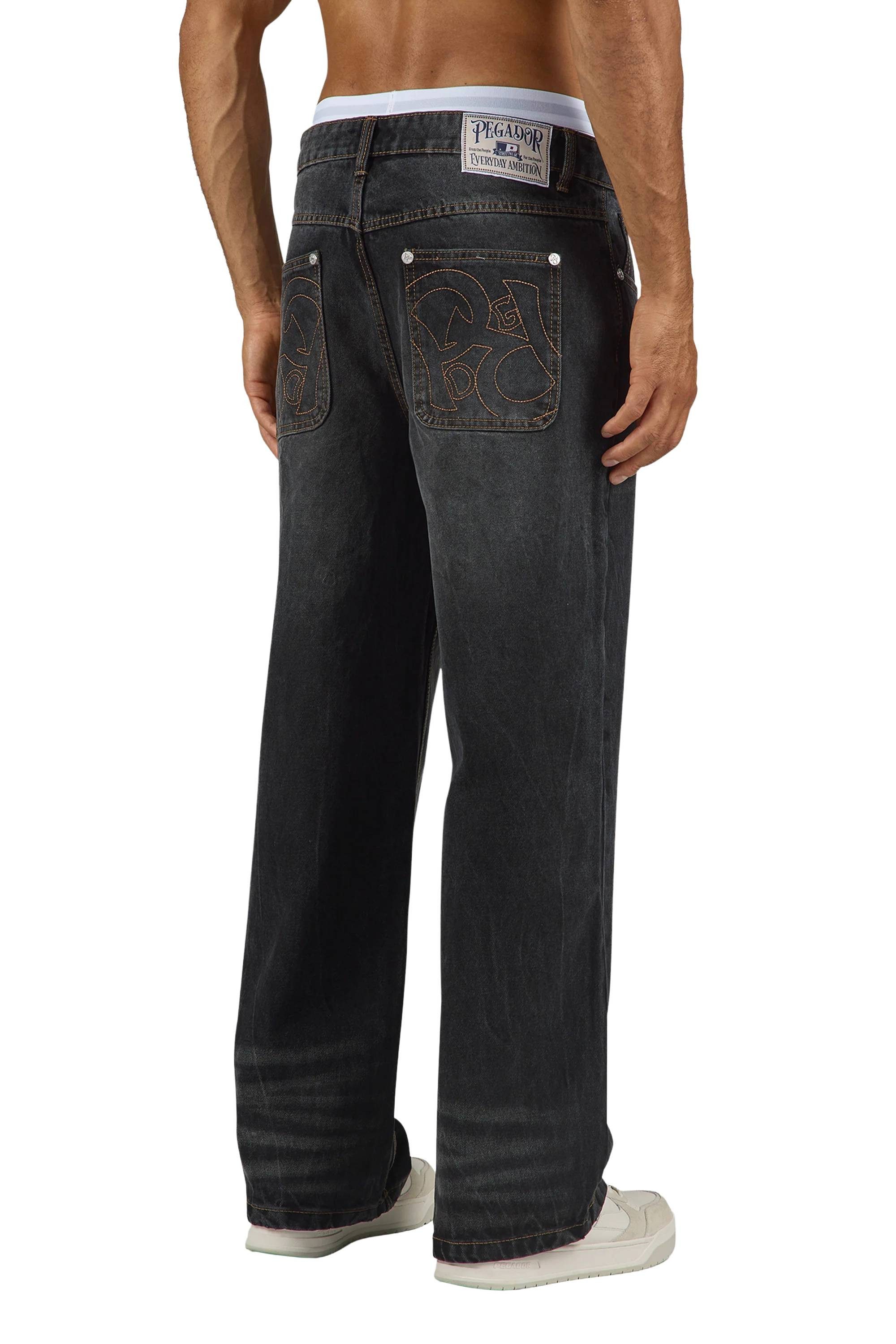 PEGADOR Loose-fit-Jeans Jeans Pegador Axas Loose 5-Pocket-Style