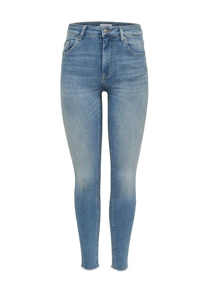 Slim-fit-Jeans ONLBLUSH LIFE MID SK AK RAW REA1467