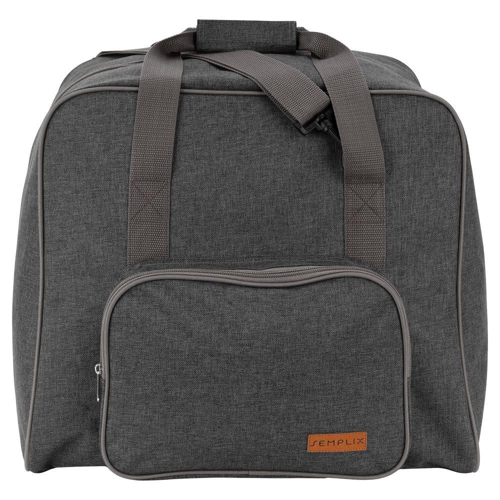 Aufbewahrungstasche - Overlock-Maschinen-Tasche 44 x 38 x 33 cm anthrazit/grau